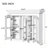 Bathroom Medicine Cabinet With Mirror And 5 Adjustable Shelves, Perfect For Wall-Mounted Storage And Organization