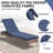80" Long Seat Cushion For Chaise Lounge (Set of 2)-810536769