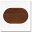 Table basse ovale en bois avec rangement ouvert-1771650611