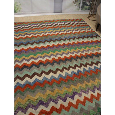 Hults Wool Chevron Indoor Rug