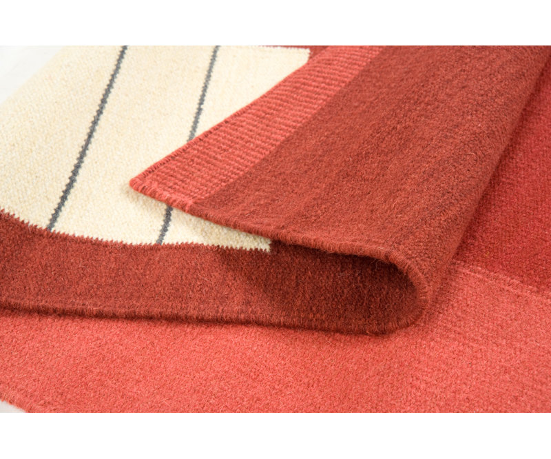 Nouveau Wool Abstract Indoor Rug, Rectangle 5' x 8'