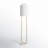 63'' Gold/White Novelty Floor Lamp