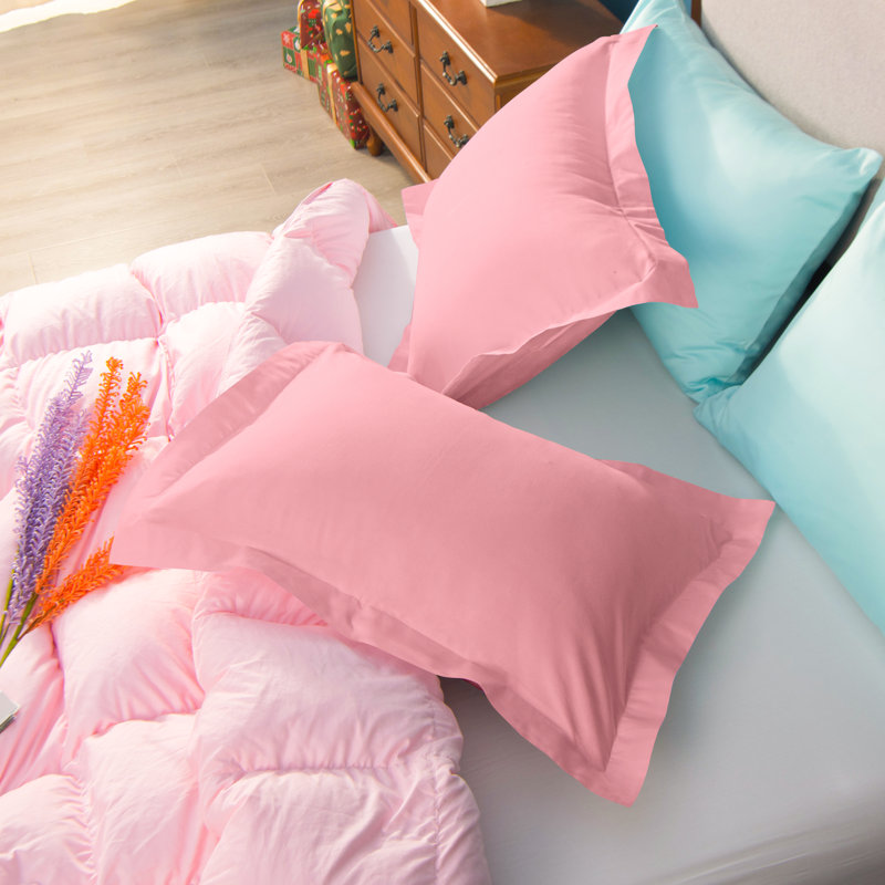 Sham Set, Standard, Pink