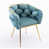 Velours bleu en double est en rupture de stock