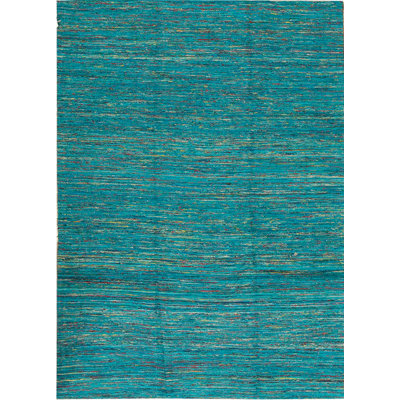 Area Rug in Aqua