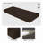 1'' H Customizable Bench Cushion For Indoor/Outdoor Furniture/Chair/Window Seat, Premium 75D High-Resilience Foam-108804459-108804442