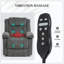 Poches chauffantes électriques pour fauteuil de massage inclinable