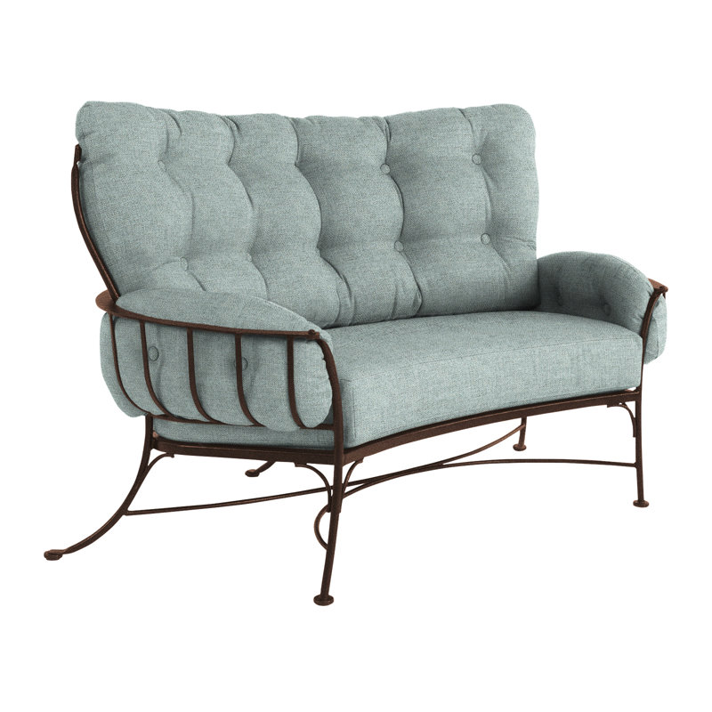 Monterra Outdoor 2 - Seat Loveseat, Copper Creek, Alcazar Redwood