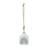 Stoneware Ceramic Windchime Bell with Textured Detail and Jute Hanger - Handcrafted Hanging Accent for Porch or Garden Decor - Single Decorative Ceramic Bell for Breezy Tones and Artful Style.-678563368