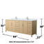 Elan 84'' W Vanity-2107862977-2107862976