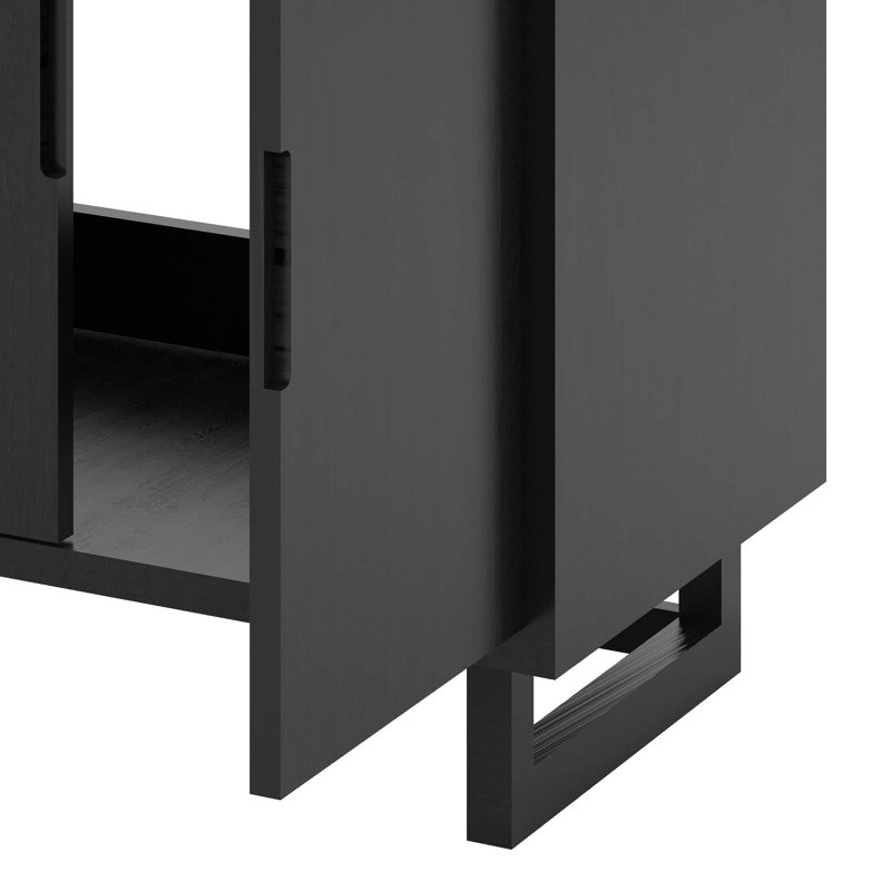 Ensemble de meuble-lavabo avec lavabo et meuble de rangement pour salle de bain, Noir
