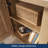 Night Stand, Brown Finish