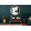 Huldar Glass Flat Wall Mirror-318182228