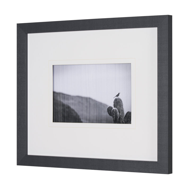 Nella Guard By Nathan LarsNella A Hand Embelished Textured Framed Art Print Matted Under Glass
