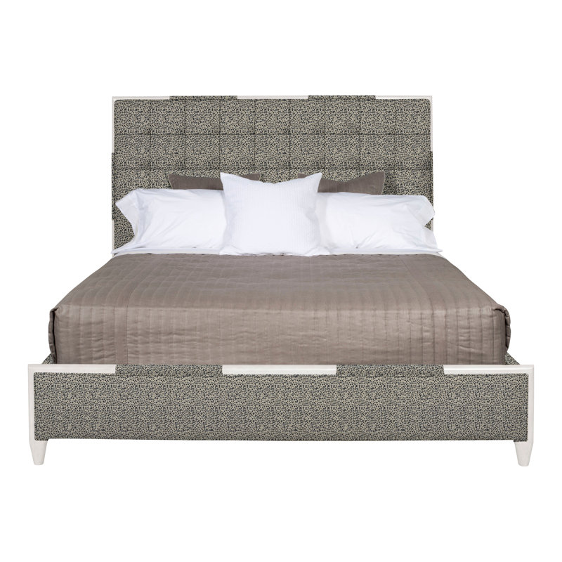 Thom Filicia Home Chatfield King Bed, Worthy Snow, Casa Blanca