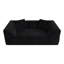 -in-1 Canapé-lit convertible en chenille moderne avec coussins pour salon, studio et bureau