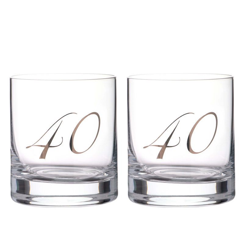 310ml Crystal Whiskey Glass Set
