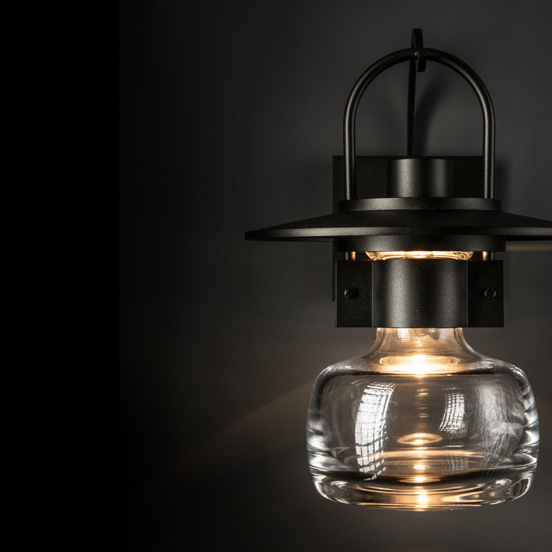 Mason Outdoor Wall Lantern, 15.9" H x 11.3" W x 12.2" D, Oil Rubbed Bronze