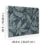 Anita Teal Woodland Floral Wallpaper-638914022