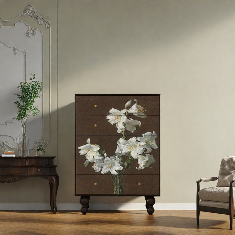 Armoire décorative française multifonctionnelle