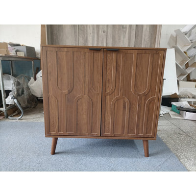 Buffet 31,5 pouces de large avec rangement, polyvalent et élégant pour un décor de maison de campagne moderne