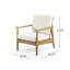 Élégance simple, chaise d'appoint simple