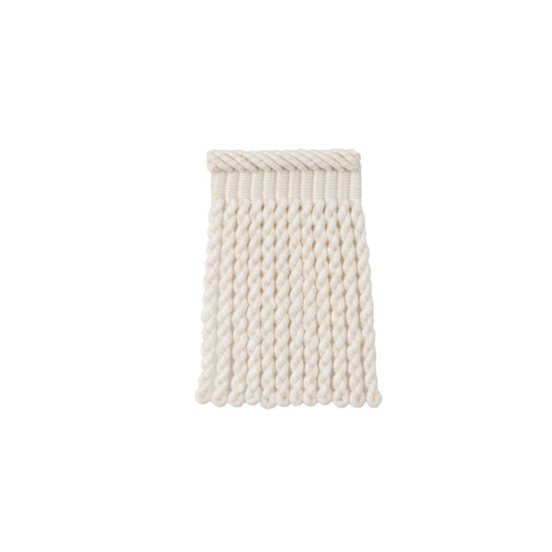 Le Coeur Passementerie Bullion-S Performance Fabric, Cream