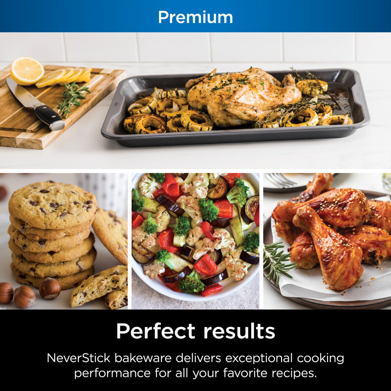 Ninja Foodi Premium Nonstick Aluminum 9x13 Cookie Sheet
