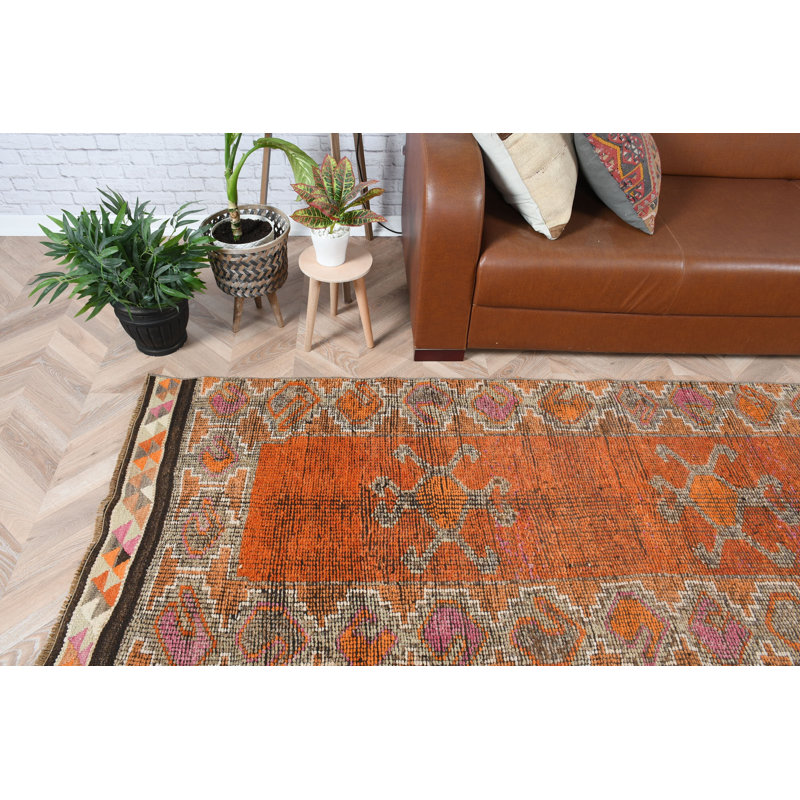 Tapis de couloir turc Herki