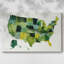«USA in Watercolor I-Gallery», toile tendue-1039520480