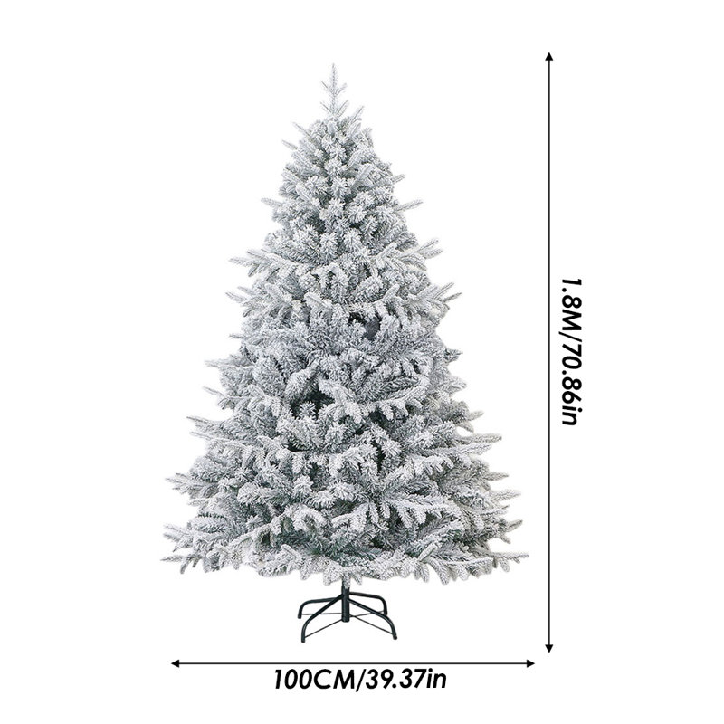 Artificial Pine Christmas Tree, 5.9' H