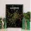 Madrid City Map - No Frame Print-730933062