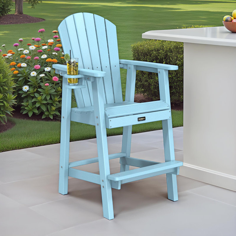 Tabouret de bar 28,3 po Montour, Bleu