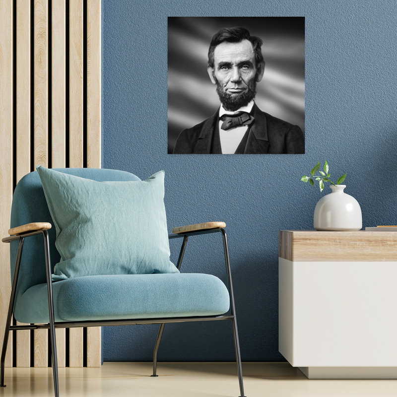 «Gettysburg Adresse At Lincoln Memorial Washington Dc Usa», art contemporain, H 18 po x l 18 po