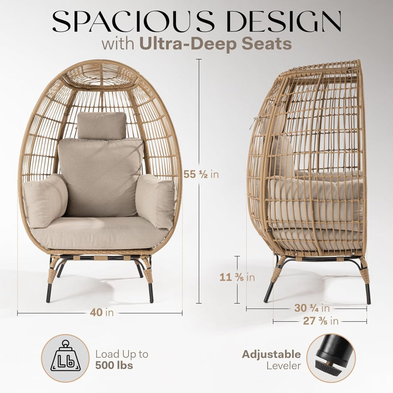 Cozella Outdoor Lounge Chair