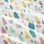 Drap en flanelle de coton grand format, 4 pièces, imprimé blanc des arbres des Fêtes, pièces chaudes et lavables à la machine, imprimé chaud, lavable, ajusté et élastique pour une bonne couverture