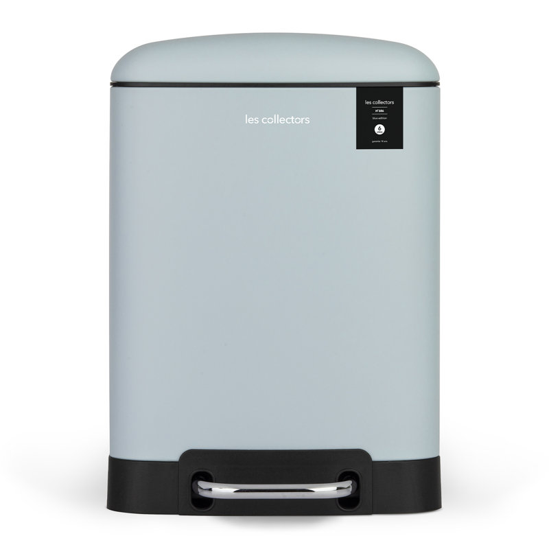 Abfalleimer mit Fußpedal, 6 L, Blue