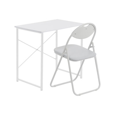 Foldable Steel Computer Desk