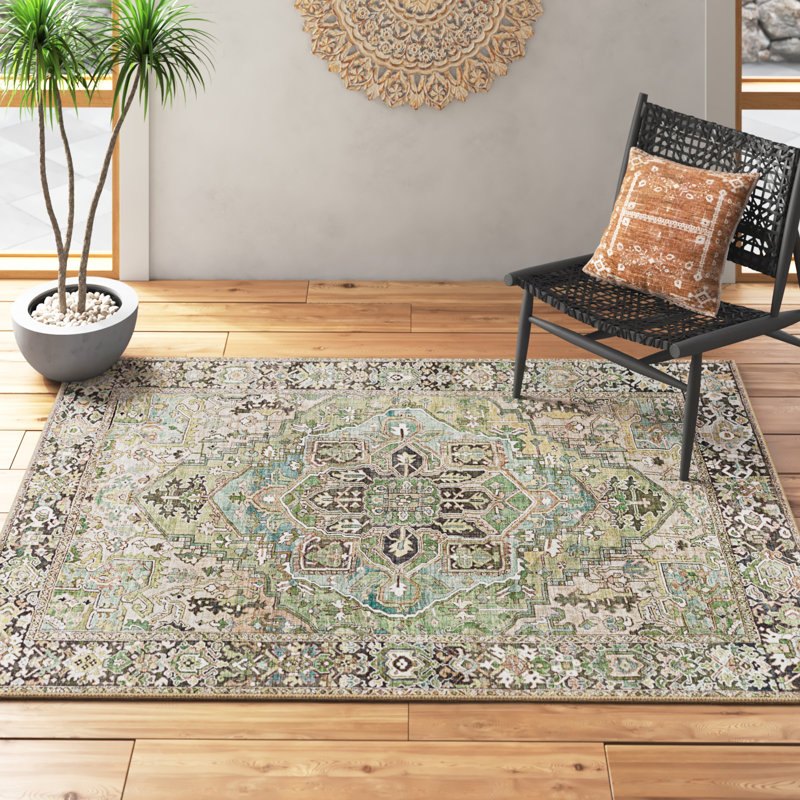 Albion Oriental Indoor Rug, Rectangle 5' x 7'6"