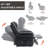 Power Lift Recliner Chair Heat Massage Dual Motor Infinite Position Up To 350 Lbs,Faux Leather, Heavy Duty Motion Mechanism With USB Ports-1989087832