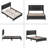 Bhatt Vegan Leather Platform Bed-620357380