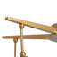 Luminaire suspendu 35 po à DEL intégré en laiton brossé Golden Lighting Pearla de Golden Lighting-1965324115-1965324113