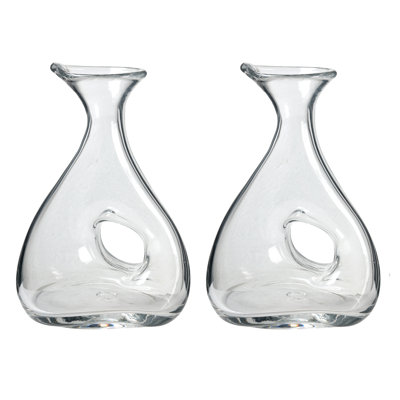 Lemmons Glass 2 - Piece Beverage Dispenser Pitcher Set