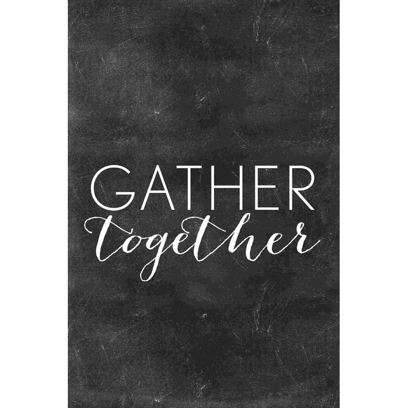 Gather Together 4 par - sur, H 18 po x l 12 po