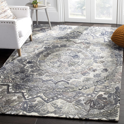 Brantley Hand Tufted Performance Floral Rug