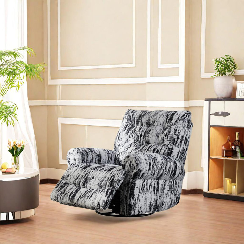 Fauteuil inclinable pivotant Artana, Gris
