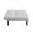 Serta Nova Scotia 66.1" Metal Leg Convertible Sofa, Horizontal Channel Tufting, Easy Assembly-111078653