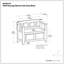 Banc de rangement en bois massif pour entrée Amherst-331437974