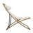 2-Pieces Rattan-Wrapped Patio Chair with Adjustable Backrest-1153813268