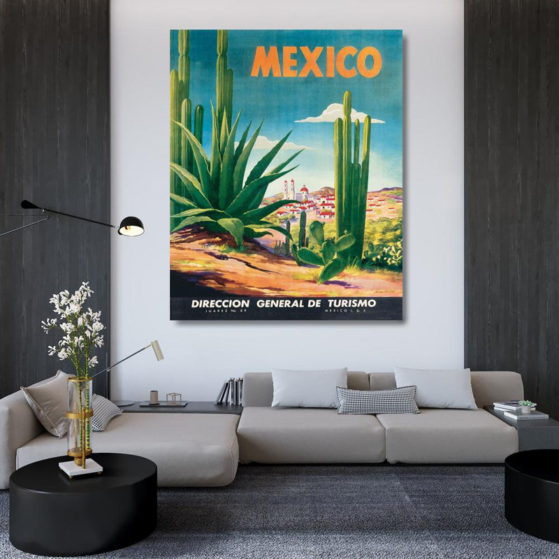 Art sur toile tendue Foundry Select Inconnue, Mexique: F100869